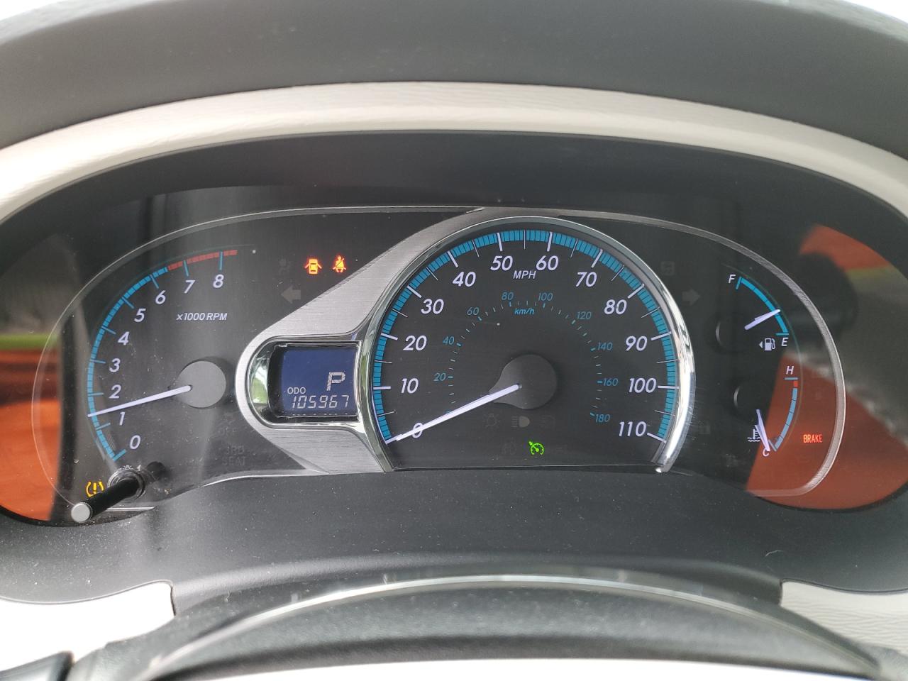 5TDDK3DCXCS031937 2012 Toyota Sienna Xle