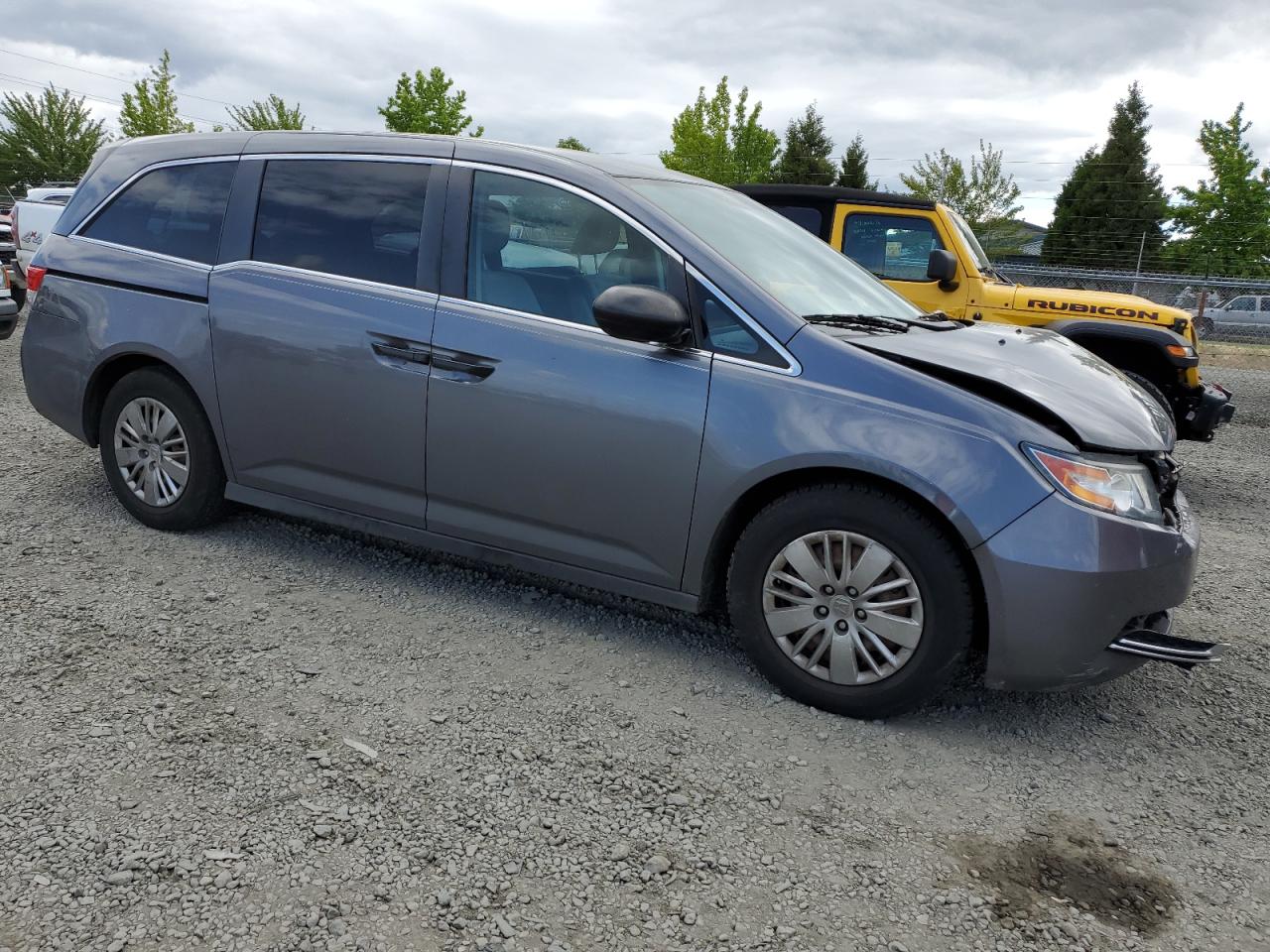 2014 Honda Odyssey Lx vin: 5FNRL5H25EB129717