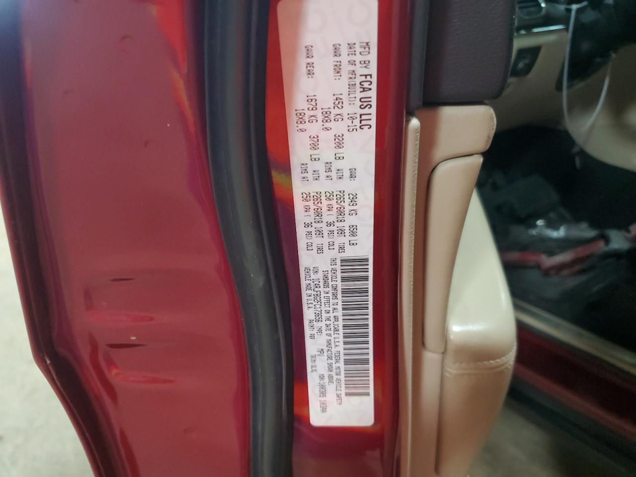 1C4RJFBG2FC173656 2015 Jeep Grand Cherokee Limited