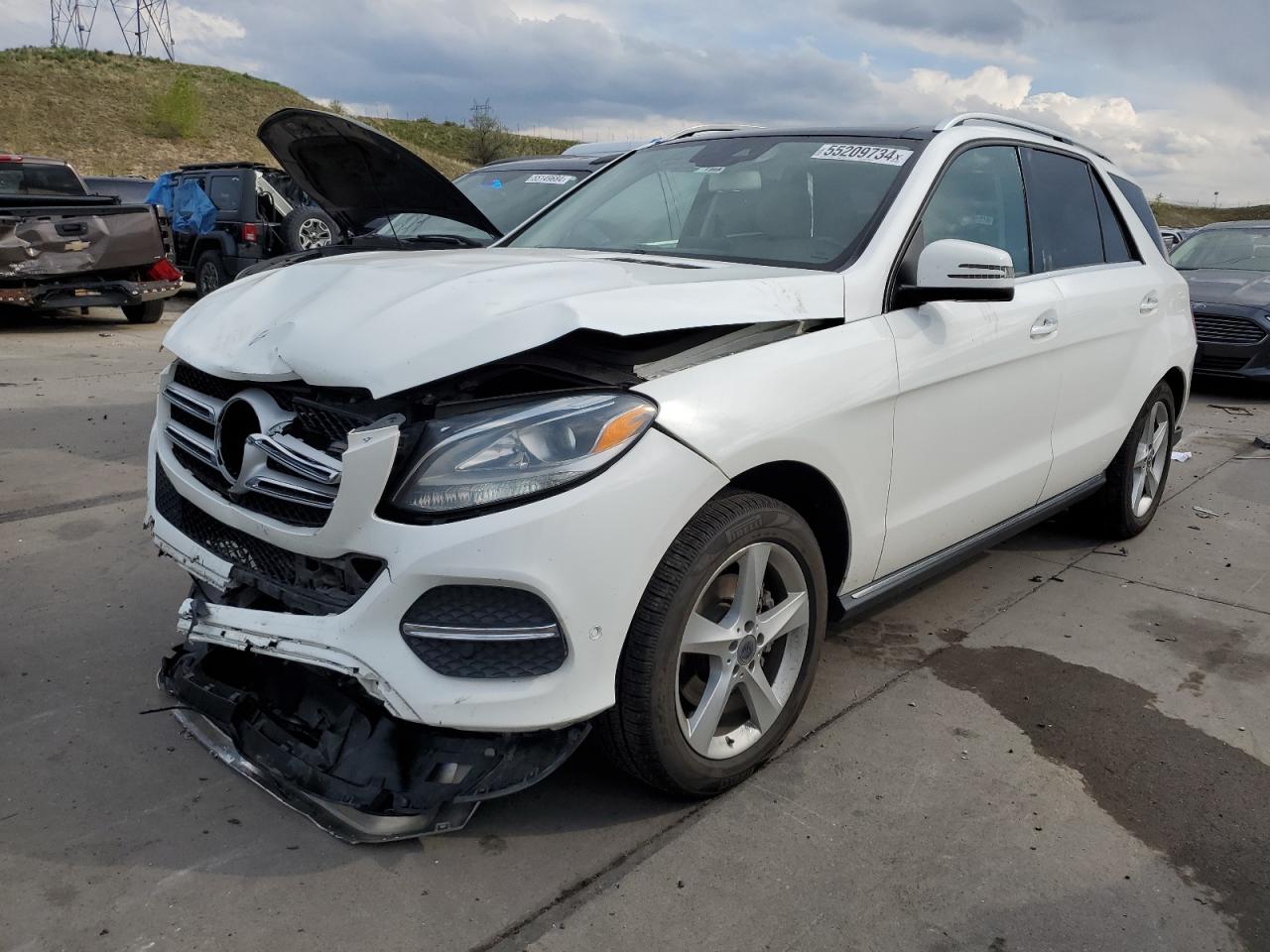 4JGDA5HB6HA916166 2017 Mercedes-Benz Gle 350 4Matic