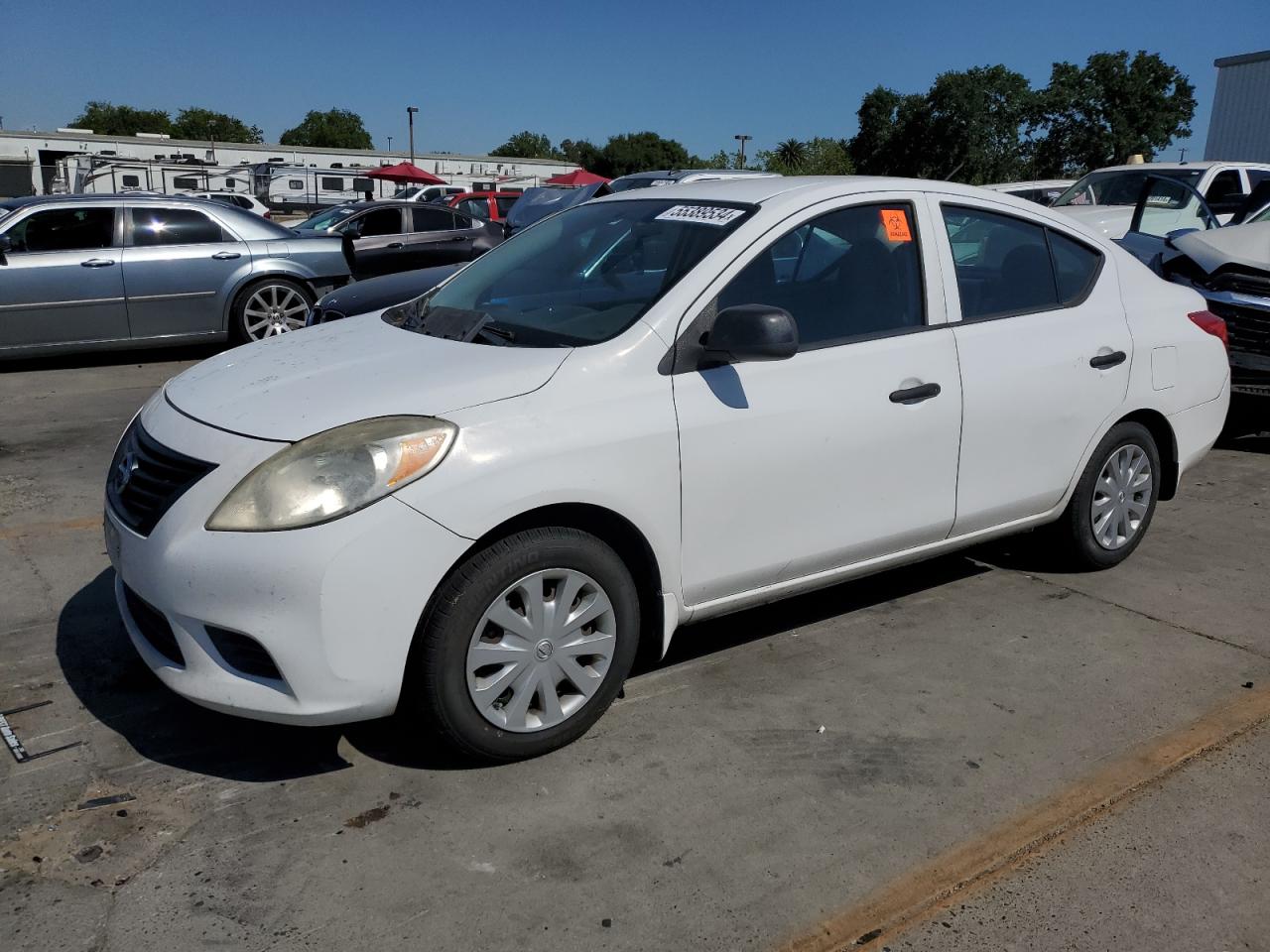 2014 Nissan Versa S vin: 3N1CN7AP5EL841036