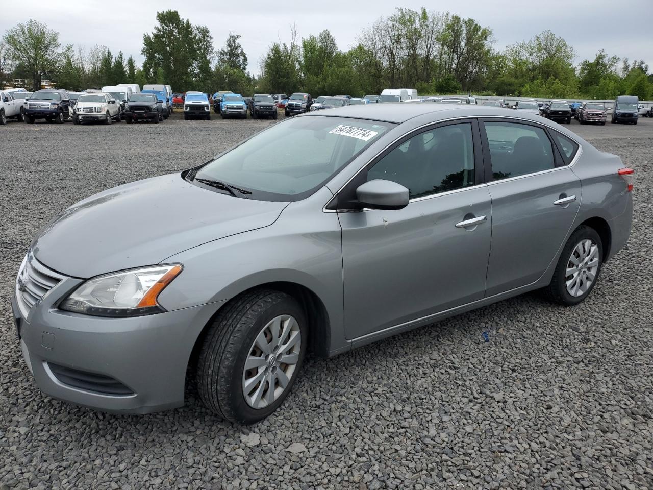 2014 Nissan Sentra S vin: 3N1AB7AP3EY254515