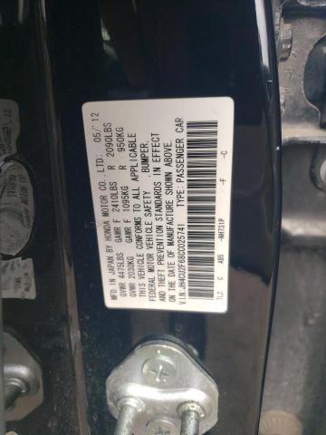 2012 Acura Tsx Tech VIN: JH4CU2F68CC025741 Lot: 54785474