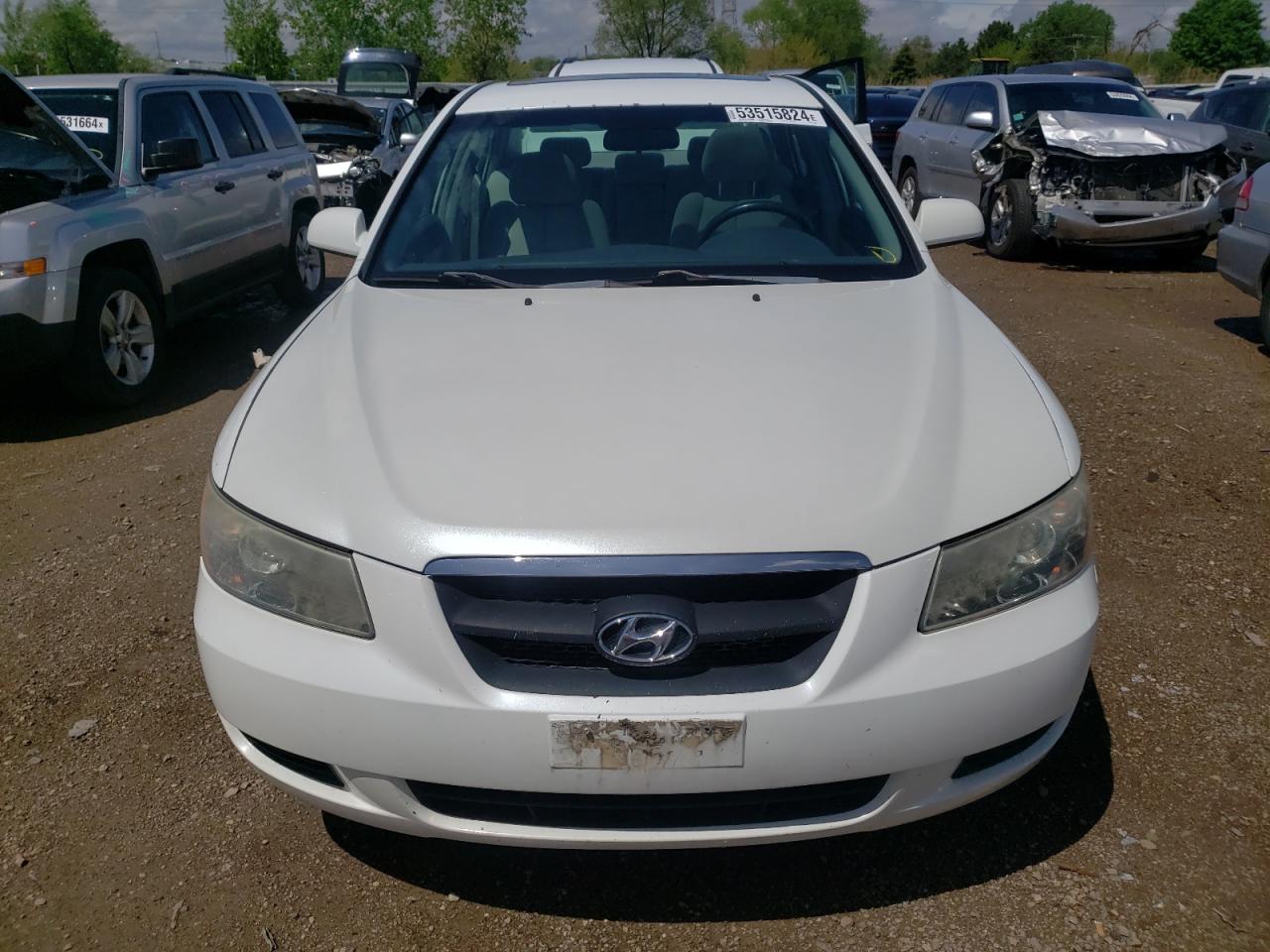 5NPET46F18H328087 2008 Hyundai Sonata Gls