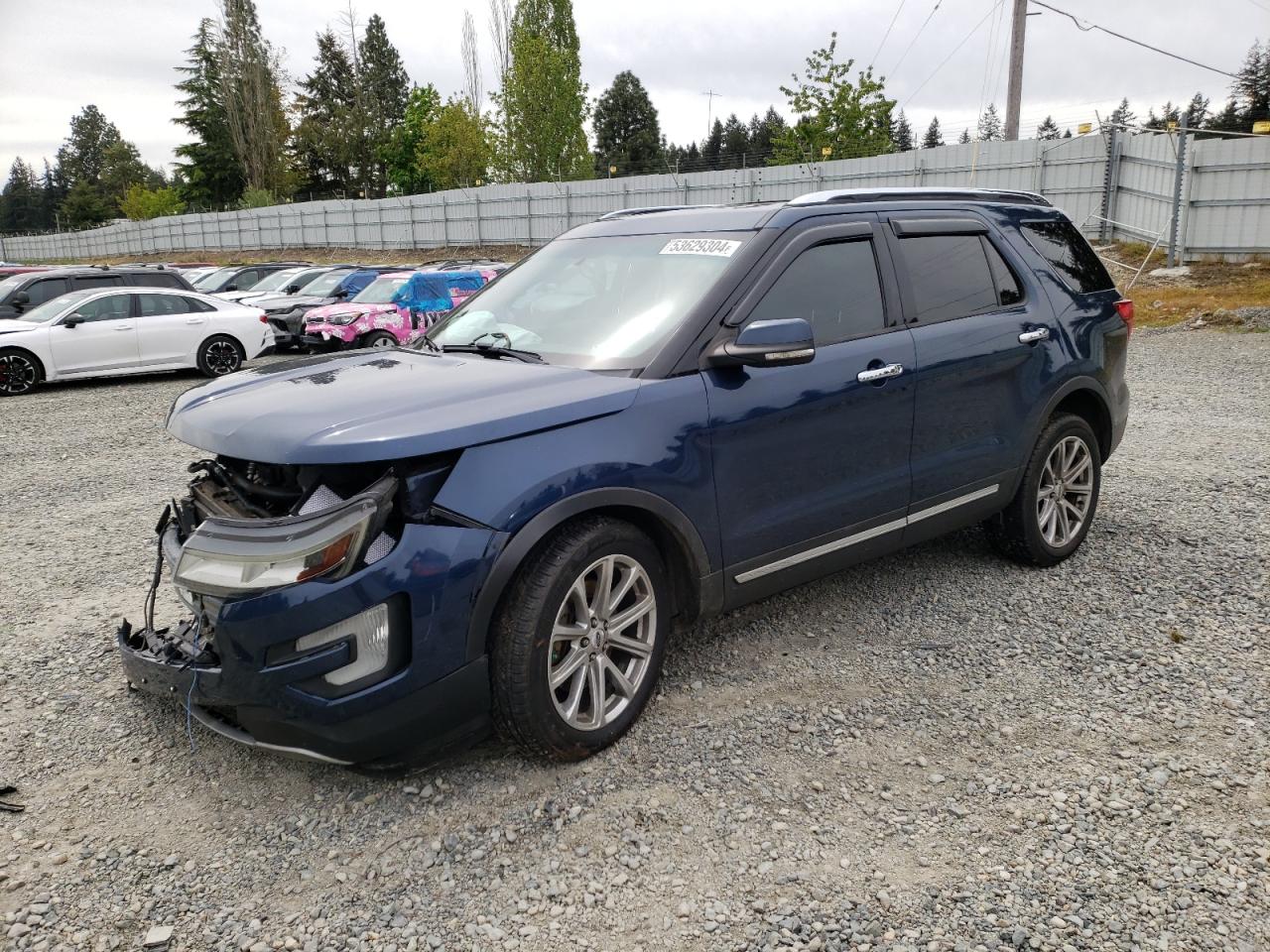 1FM5K8F82GGC89407 2016 Ford Explorer Limited