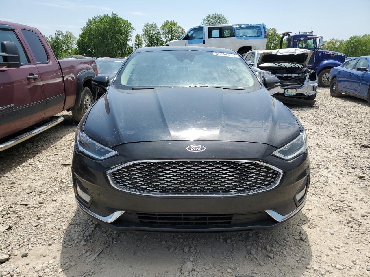 2019 Ford Fusion Titanium vin: 3FA6P0K91KR259381