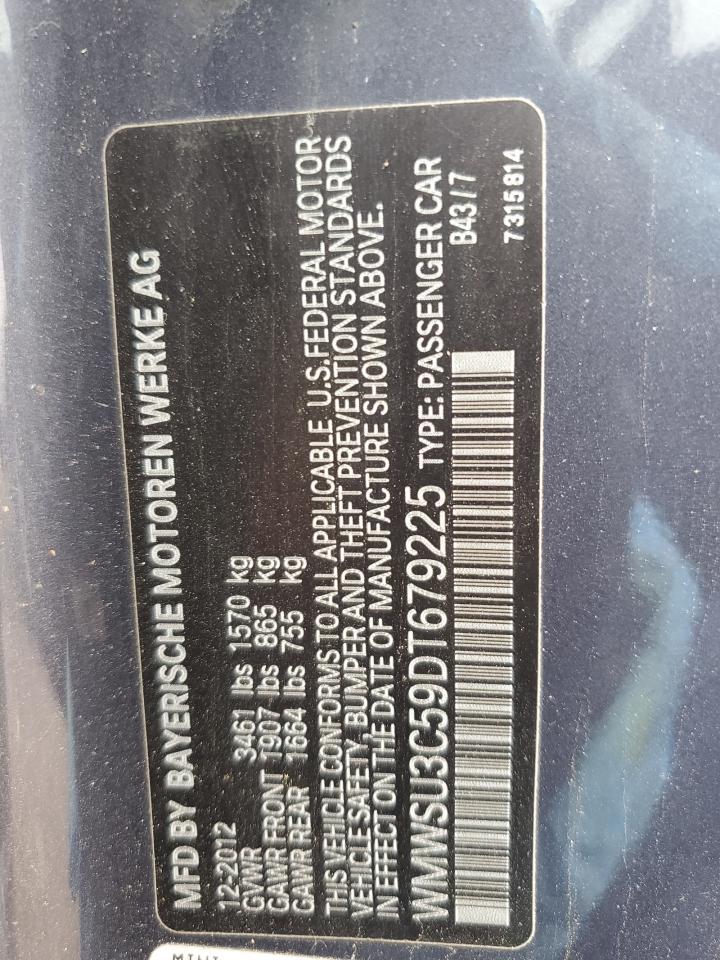 WMWSU3C59DT679225 2013 Mini Cooper