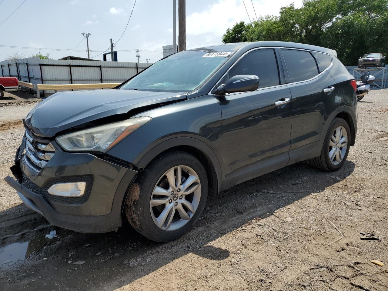 2013 Hyundai Santa Fe Sport vin: 5XYZWDLA7DG015726