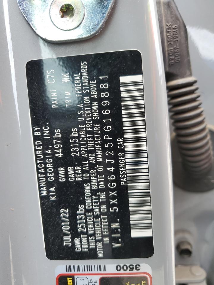 5XXG64J25PG169881 2023 Kia K5 Gt Line