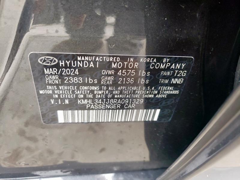 2024 HYUNDAI SONATA HYB - KMHL34JJ8RA091329