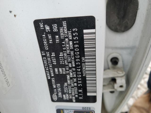 2016 KIA OPTIMA EX 5XXGU4L39GG091553