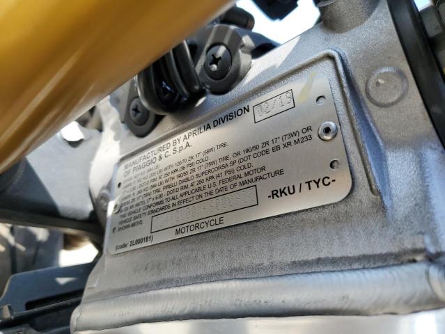 2019 APRILIA TUONO V4 1 ZD4KGU00XKS000935