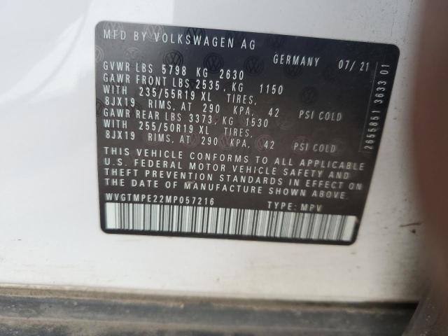 2021 VOLKSWAGEN ID.4 PRO S - WVGTMPE22MP057216