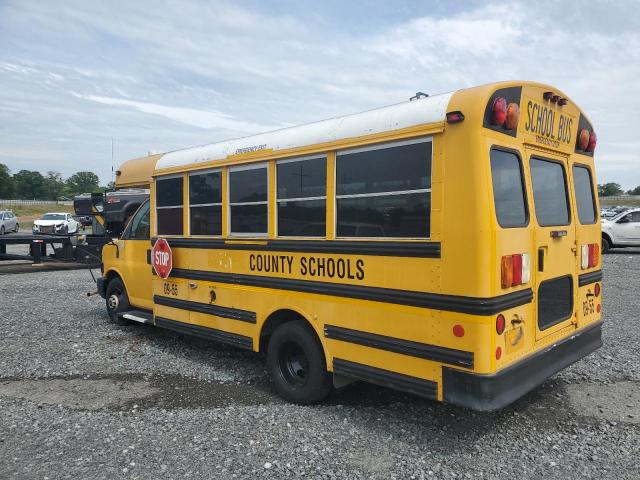GMC SAVANA CUT 2009 yellow  gas 1GDJG31K791156847 photo #4
