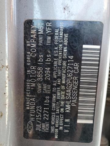 2023 HYUNDAI ELANTRA SE - KMHLS4AG2PU627114