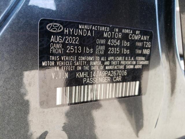 KMHL14JA9PA267016 2023 HYUNDAI SONATA