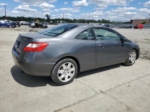 HONDA CIVIC LX 2009 gray coupe gas 2HGFG12689H542499 photo #4