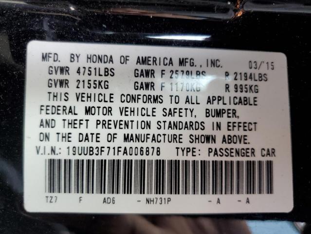2015 ACURA TLX ADVANC 19UUB3F71FA006878