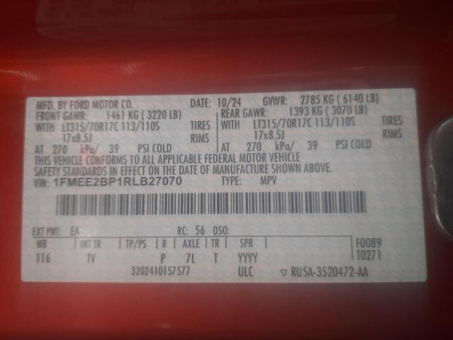 2024 FORD BRONCO WIL 1FMEE2BP1RLB27070