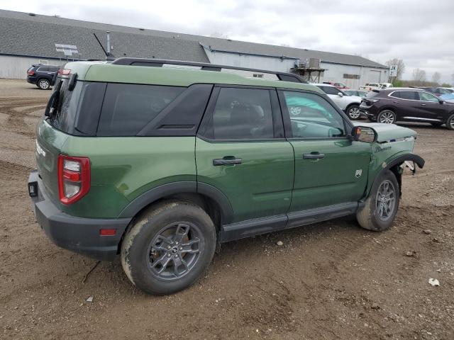 Vin: 3fmcr9b69prd81409, lot: 55592065, ford bronco big bend 20233