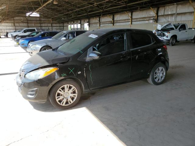 MAZDA MAZDA2 2013 black  gas JM1DE1KYXD0159495 photo #1