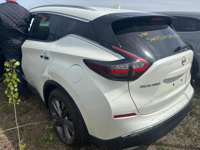 Vin: 5n1az2ds2pc108383, lot: 54561335, nissan murano platinum 20232