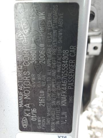 2016 KIA FORTE LX - KNAFK4A67G5584308