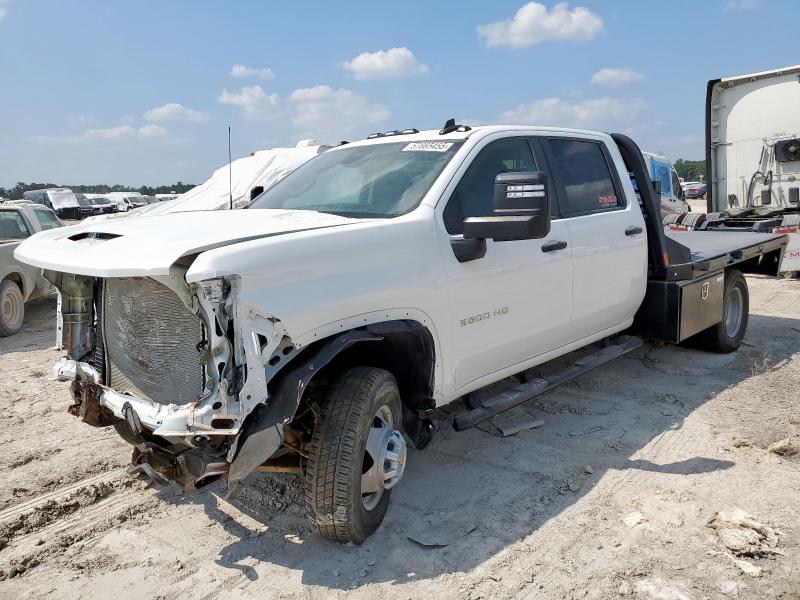 CHEVROLET SILVERADO 2024 white  diesel 1GB4YSEY3RF195403 photo #1