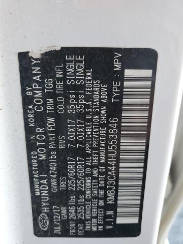 2017 HYUNDAI TUCSON LIM - KM8J3CA44HU553846