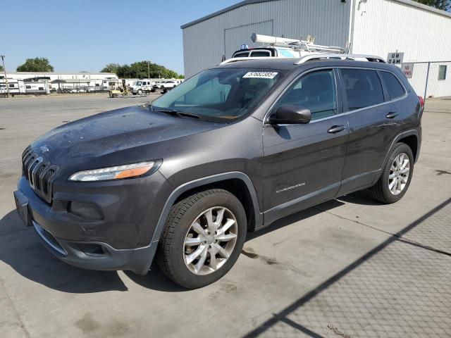 JEEP CHEROKEE L 2016 gray  gas 1C4PJMDBXGW162028 photo #1