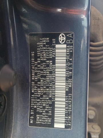2018 TOYOTA COROLLA L - 5YFBURHE1JP801206