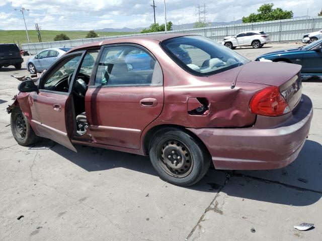 KIA SPECTRA BA 2003 red  gas KNAFB121X35251760 photo #3