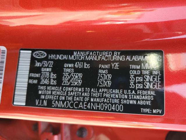 2022 HYUNDAI TUCSON SEL - 5NMJCCAE4NH090400