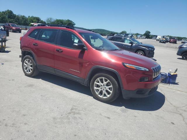 Vin: 1c4pjlabxfw656788, lot: 58090415, jeep grand cher sport 20154
