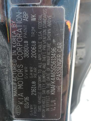 2016 KIA FORTE LX - KNAFK4A65G5613496