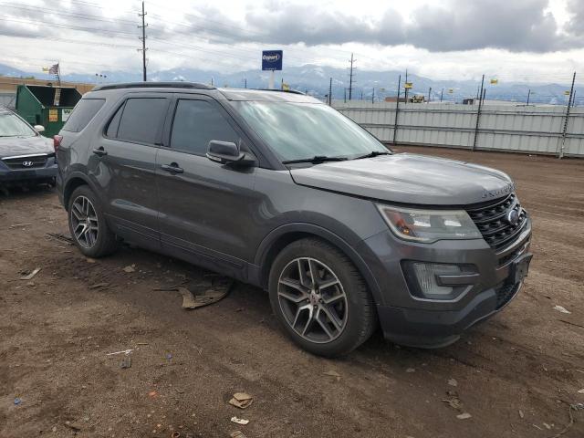 Vin: 1fm5k8gt7ggb41224, lot: 56192955, ford explorer sport 20164