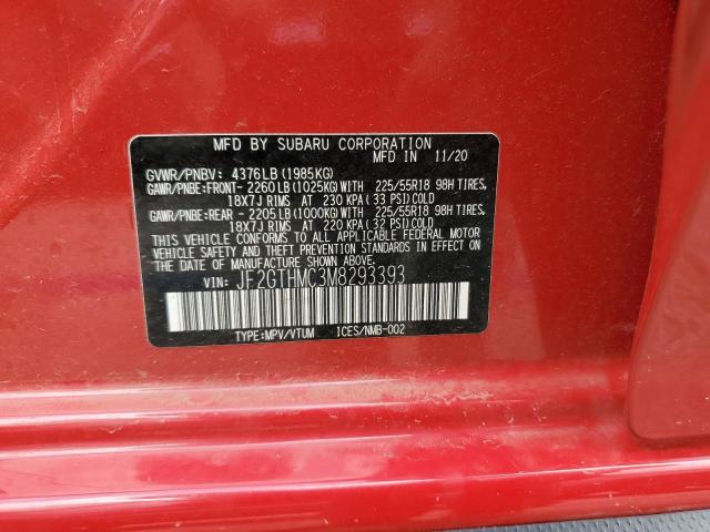 2021 SUBARU CROSSTREK JF2GTHMC3M8293393
