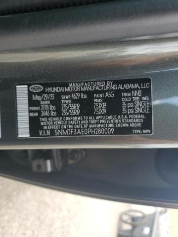 2023 HYUNDAI TUCSON SEL 5NMJF3AE0PH280009