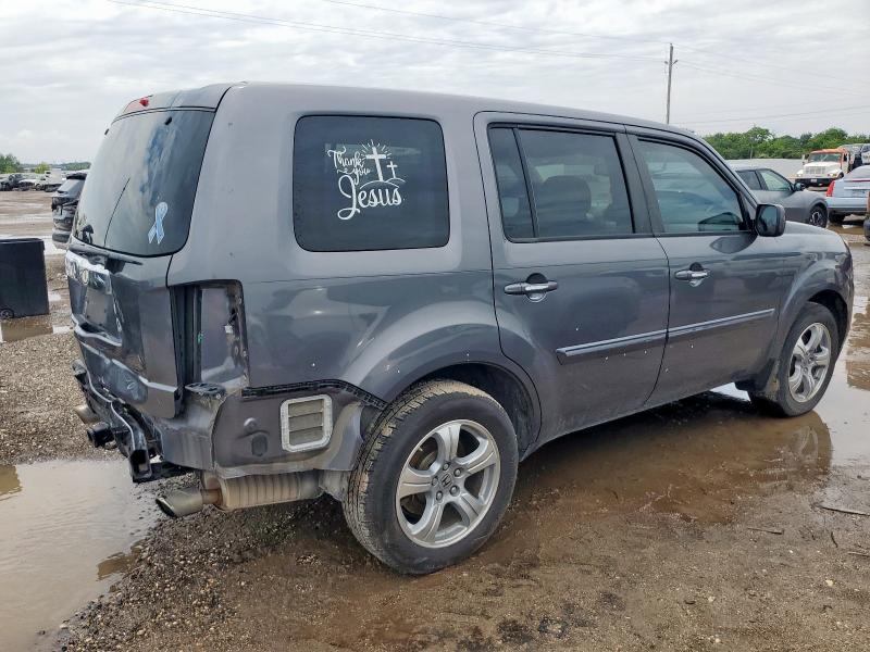 HONDA PILOT EXL 2015 gray  gas 5FNYF3H53FB002645 photo #4