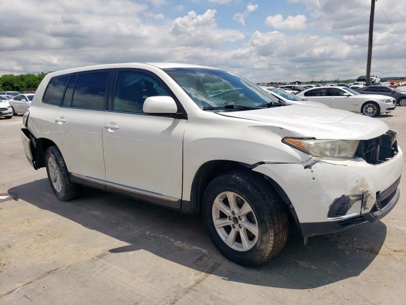 Vin: 5tdzk3eh7ds141863, lot: 58659735, toyota highlander base 20134