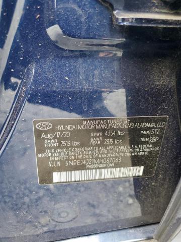 2021 HYUNDAI SONATA SEL - 5NPEJ4J21MH067063