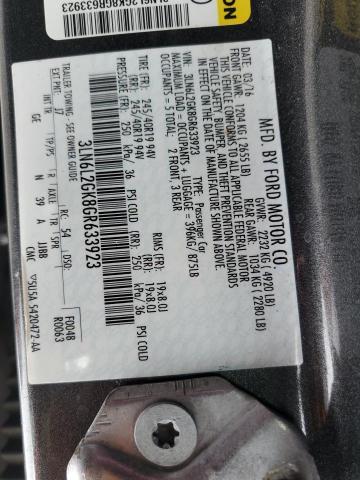 2016 LINCOLN MKZ 3LN6L2GK8GR633923