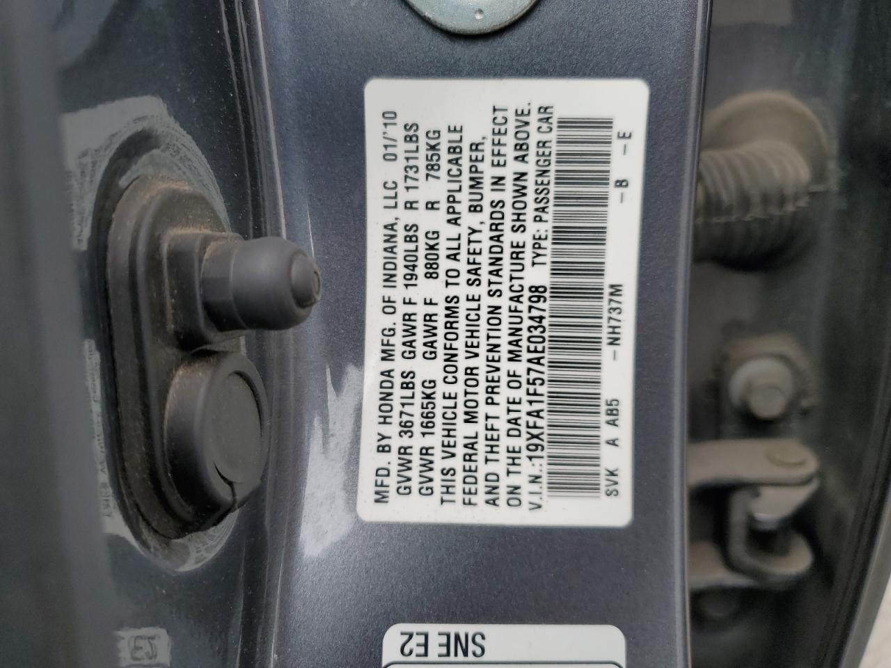 Honda Civic lx 2010