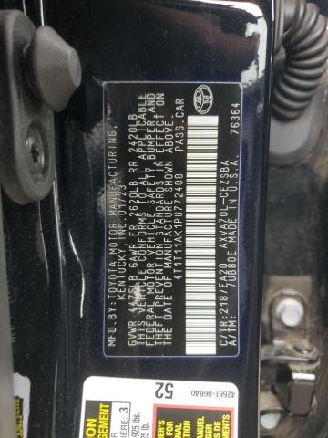 2023 TOYOTA CAMRY SE N 4T1T11AK1PU772408