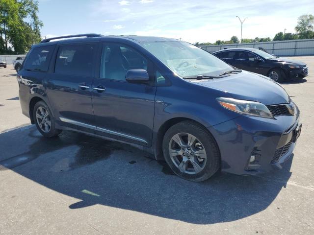 Vin: 5tdez3dc4ks215396, lot: 56504365, toyota sienna se 20194