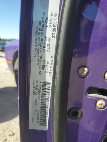 2019 DODGE CHALLENGER - 2C3CDZAGXKH618799