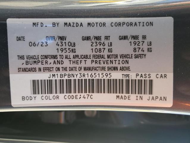 2024 MAZDA 3 PREMIUM JM1BPBNY3R1651595