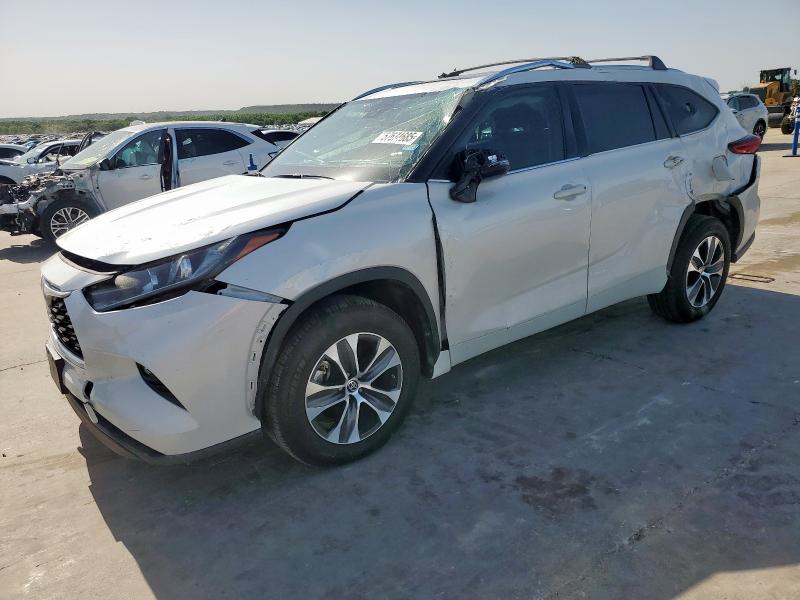 Vin: 5tdgzrah6ms051275, lot: 57674685, toyota highlander xle 2021 img_1