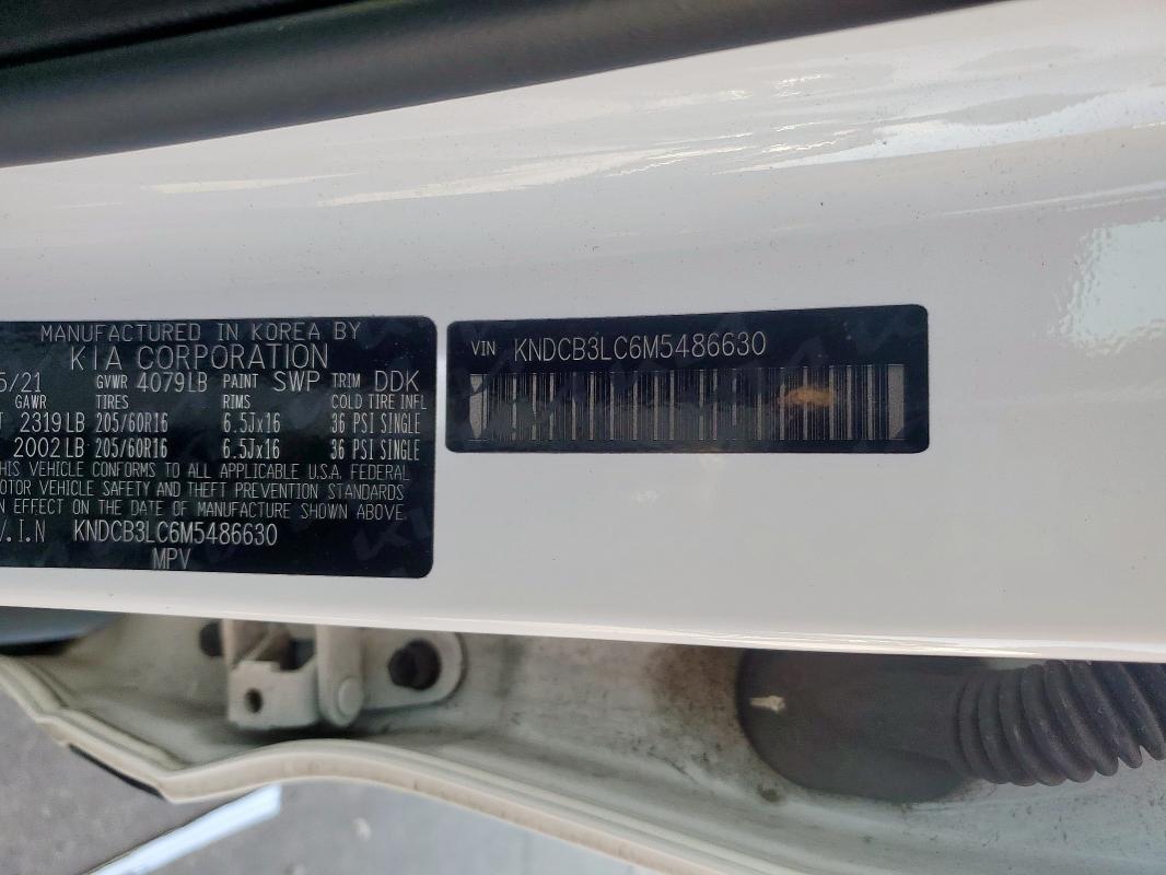 2021 KIA NIRO LX - KNDCB3LC6M5486630