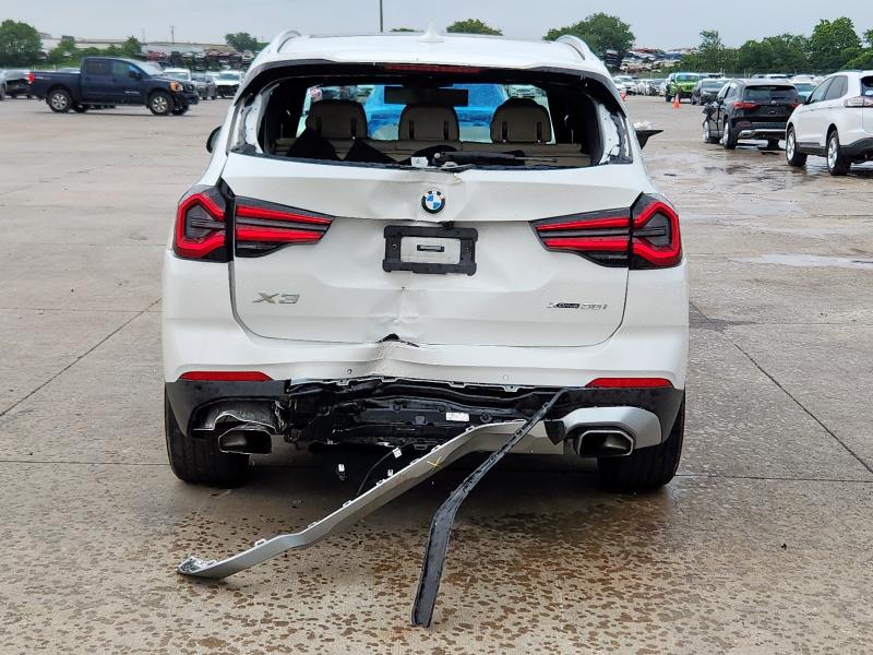2022 BMW X3 XDRIVE3 - 5UX53DP09N9J31620